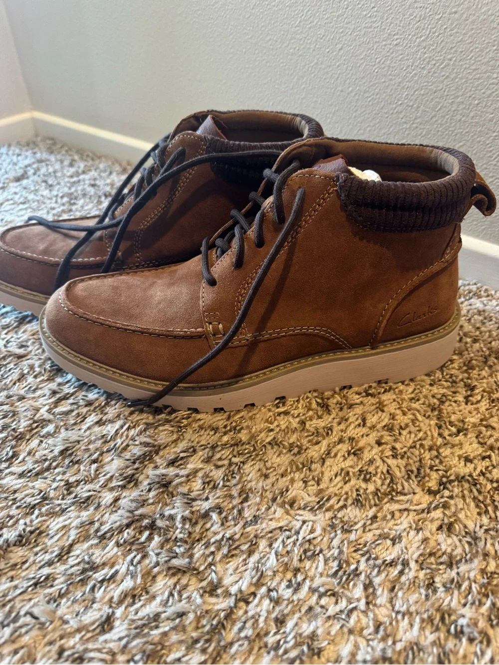 Clarks classic brown
